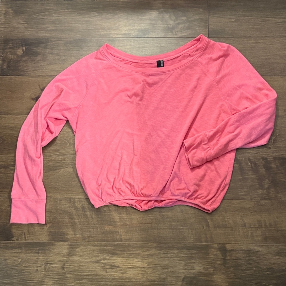 bobi Coral Women's Crew Neck Sweater